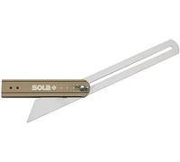 Bevel Square With Angle Graduations Sola Vstg 200 Mm NUOVO