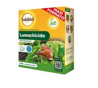 Solabiol Lumachicida PFnPE Biologico a base di Fosfato Ferrico, elimina lumache e chiocciole 1,9 Kg