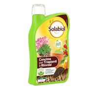 Solabiol Concime Liquido Biologico per Trapianti e Rinvasi con Tecnologia Natural Booster, 1L