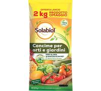 Solabiol Concime Universale Biologico Granulare 12Kg Orti e Giardini + Raccolto