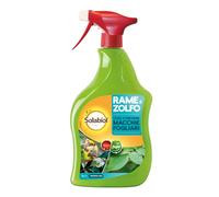 Solabiol Rame e zolfo spray pronto uso. Integratore a base di rame, zolfo e microelementi cura e previene le macchie fogliari. Maxi formato 1 L.
