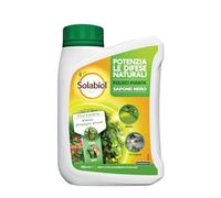 Solabiol Sapone Molle Nero Concentrato Lava Melata Biologico a Base di Olio di Oliva. Corroborante Che Pulisce con Azione Dissolvente Immediata da Insetti Parassiti e Fumaggine 750 ml