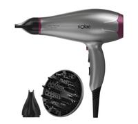 Solac - Asciugacapelli Expert 2600 Ionic | 2600 W | Tecnologia Ionica | Anticrespo | 6 Velocità e Temperature | Colpo d’Aria Fredda | Filtro Estraibile | Accessori