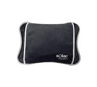 Solac - Borsa termica ad acqua, 360 W, Ergonomica, Autonomia di 120 minuti, Connettore rimovibile, Soft Touch, Tessuto traspirante, Per il riscaldamento del letto, Borsa termica con copertura