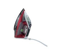 Solac CVG9611 - Ferro da stiro a vapore-secco, non stick soleplate, 200 g/min, Nero, Rosso, Bianco, 3000 W