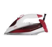 Solac - Ferro da stiro a vapore 3100W | Colpo vapore 220 g/min | Riscaldamento rapido | Piastra ceramica | Punta di precisione | Anticalcare | Antigoccia | Stiratura verticale | Serbatoio 350 ml