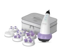 Solac - Massaggiatore anticellulite Sculptural 1800-3000RPM | Tripla azione + Calore | 5 modalità | 6 testine intercambiabili | Ergonomico | Spegnimento automatico | Bianco