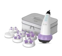 Solac - Massaggiatore Sculpturale Anticellulite | Tripla Azione: Massaggio Orbitale, Pressione Pneumatica, Calore | Riduce Cellulite, Grasso Localizzato e Liquidi | 6 Testine Intercambiabili Risultati
