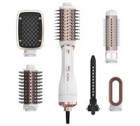 Solac - Modellatore per capelli Expert Ion Flow| 6 in 1| 1200W| 6 testine| Asciugacapelli| Piastra| Arricciacapelli| Spazzola volumizzante e per onde| 3 velocità e temperature| Anti-crespo