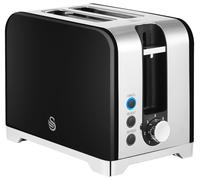 Solace 2 Fetta Tostapane IN Acciaio Inox, Nero - ST19031BLK
