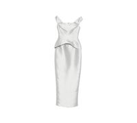 Solace London - Abito Lungo Pieta - - Dresses - Donna - Grigio - M