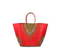 Solada Borsa da mare rigida con stampe colorate