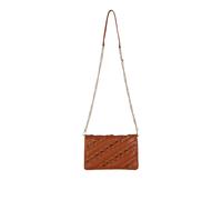 Solada Borsa rigida a tracolla con manico a catena - marrone