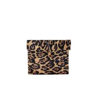 Solada Bustina donna maculata con bottone - cammello