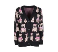 Solada Cardigan in maglia oversize da donna stampa orsacchiotti