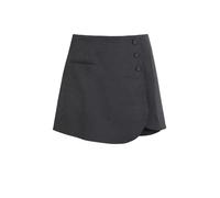 Solada Gonna a pantalone in panno con zip dietro - grigio