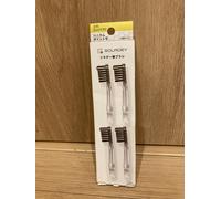 Soladey Compact Testine di Ricambio per Spazzolino da Denti Confezione da 4 S...