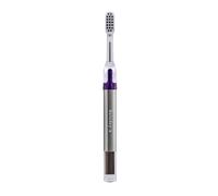 Soladey Spazzolino da denti ionico, pannelli solari e semiconduttore TiO2, 3 file di setole a nido d'ape viola, puoi spazzolare senza dentifricio