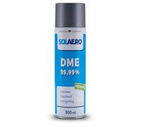SOLAERO | Etere dimetile 500 ml | Spray bomboletta di gas a pressione | Solvente organico | Estrazione ad alta purezza | Produzione Germania