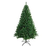 SOLAGUA NAVIDAD Albero di Natale artificiale extra riempito con foglie di ghirlanda, alberi da 150-300cm con supporto in metallo (Verde, 210cm 958Tips)
