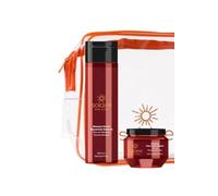 Solaire Sun Kit per Capelli, Shampoo Doposole e Maschera Rigenerante con Pochette in Omaggio, Trattamento Protettivo Solare