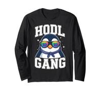 Solana HODL Pinguino Maglia a Manica