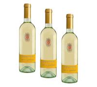 Solandia Grillo Chardonnay Sicilia DOC - Vino Bianco, 750 ml (Confezione da 3)