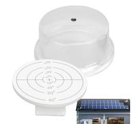 Solar Angle Guide - Sun Position Finder for Panel Setup | Water Resistant Housing with Clear Degree Scale, Manual Tilt Measurement Tool for Foldable Portable Solar Panels Outdoor Energy Use