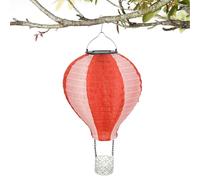 Solar Balloon Light - Hot Air Garden Lantern, Waterproof Outdoor Hanging Decor Gear | Colorful Solar Hot Air Balloon For Patio Yard Farmhouse Garden Pathway Porch Evening Ambience Decorative Use