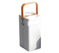 Solar Battery Bank - Batteria esterna da 120 W, 50000 mAh, batteria esterna ad alta capacità, con cavi integrati luminosi, 4 uscite, 3 ingressi per tutti i dispositivi mobili, viaggi su strada