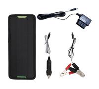 Solar Battery Mainner - Kit di ricarica impermeabile da 12 V, facile da installare, caricatore di manutenzione solare | 5 W manutenzione solare della batteria