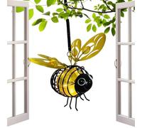 Solar Bee Garden Light Realistic Hanging Outdoor Ornament With Hook