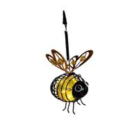 Solar Bee Garden Light Realistic Hanging Outdoor Ornament With Hook
