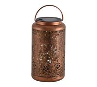 Solar-Bienenfutterhäuschen Mit Solarlampe,Wasserdichte, Aufhängbare Metall-Laterne Mit Projektionsdekor,Kolibri-Lampe Mit | Für Terrasse, Garten, Balkon, Hinterhof, Hof, Ss, Gehweg,