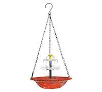 Solar Bird Bath - Weatherproof Water Fountain, Animal Bath with Flowing Water, Attracts Birds, Continuous Motion, Outdoor Nest for Supporting Hummingbirds Finches and Other Wildlife in Backyard Patio