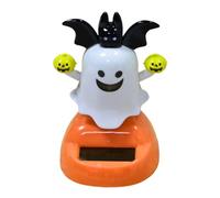 Solar Bobble Window, Solar Powered Ghost Figurines 3.94x1.97 inches, Dancing Halloween Decoration Toy with Shaking Head for Office Car Home Desk Interior Party Display Collectible Fun Use