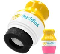 Solar Buddies - Applicatore per crema solare e lozione ricaricabile a spugna per bambini, adulti e famiglie, contiene 100 ml