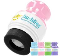 Solar Buddies Applicatore Solare - Blu Completo, Blu Completo, Rosa Completo, Verde Completo - Ricaricabile Senza BPA Roll-on a Spugna per Bambini, Adulti e Famiglie - 100ml/3,4 fl oz