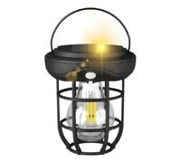Solar Camping Lantern Motion Sensor High Brightness Dangling Hook