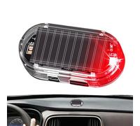 Solar Car - Alarm Light Anti Theft Flashing Warning Security | Solar Powered Simulated Alarm Device Car Protection Light for Truck, RV, Caravan, Garage, Outdoor Parking Safety