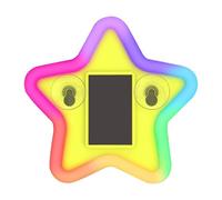 Solar Car Light, Wireless Star Ambient Decor, 3.74x3.89 in Sensor Control, Solar-Powered Car Window Light for Dashboard and Trunk, Creative Interior & Outdoor Lighting for Vehicles Home Party