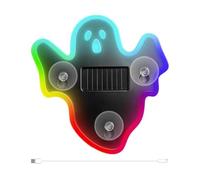 Solar Car Window Light Suction - Cup Solar Halloween Ghost Lamp Car Lights