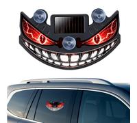 Solar Car Window Lights | Rechargeable Dynamic Lighting Eye Decor | Window