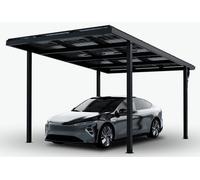 Solar Carport 1 veicolo 3570 x 5280 alluminio efficiente e resistente alle in...