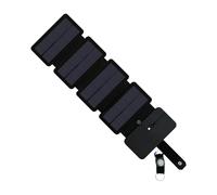 Solar Charger, Portable Waterproof USB Charging Device With Folding Panels Smartphones Electronics, Outdoor Travel Charger Home, Car, RV, Hiking, Camping, And Explorer Adventures