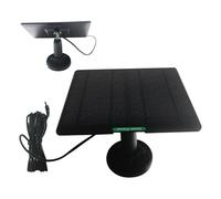 Solar Charger, Power Generator, 7.76x6.57x0.39 inches 50W Waterproof Energy Saving External Battery Pack, Solar Charging Panel for Garden Commercial Backup, Security Camera