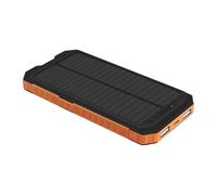 Solar Charger Protective Cover, Lightweight Shell, Built-In Compass Light, 14.9x7.9x1.7cm, for Outdoor Camping, Hiking, Backpacking, and Travel Adventures Compact Design
