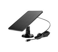 Solar Charging Panel - Outdoor Solar Panel 10W With Adapter Quiet