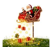 Solar Christmas Lighting Decor - Solar Powered Display Illumination | Christmas Decorations Waterfall Lights for New Year Garden Yard Pathway Patio Porch Party