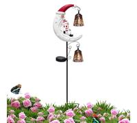Solar Christmas Lights | Santa Snowman Funny Waterproof Garden Stakes